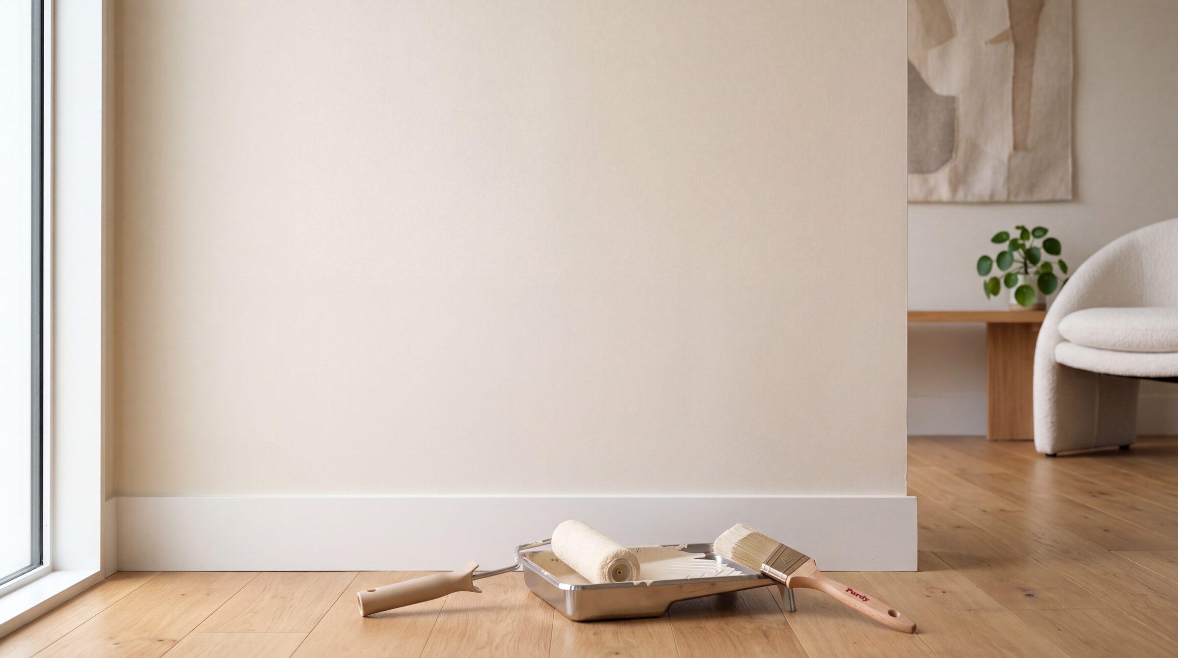 Réalisation de peinture intérieure par Entreprise Bruant